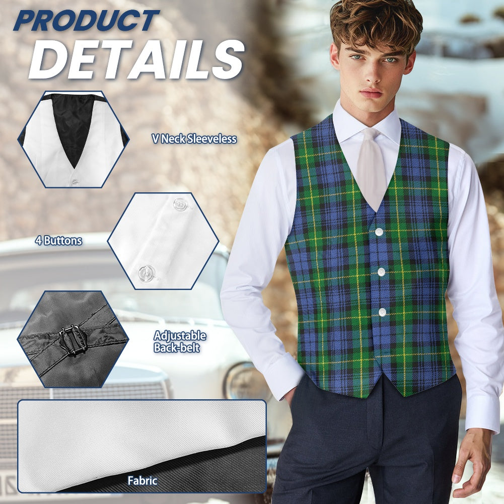 Clan Gordon Tartan Suit vest jacket