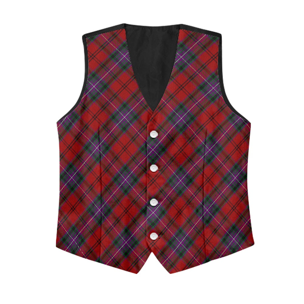 Clan Kelly of Sleat Tartan Bias Suit vest jacket