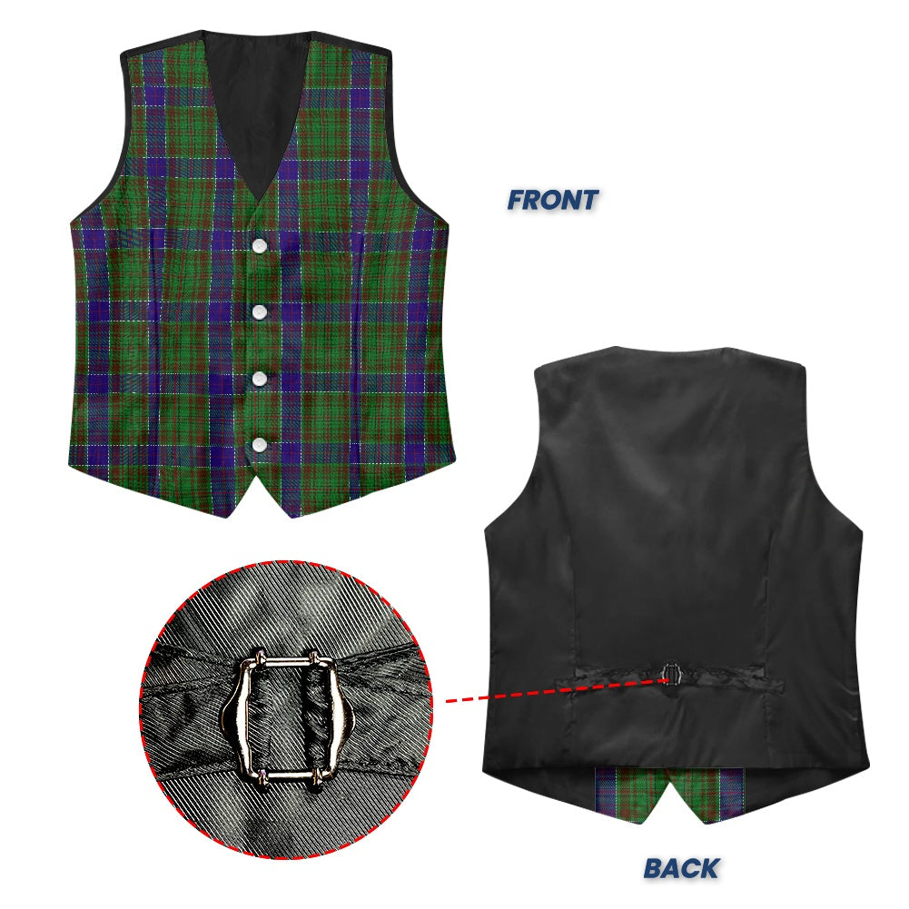 Clan Adams Tartan Suit vest jacket