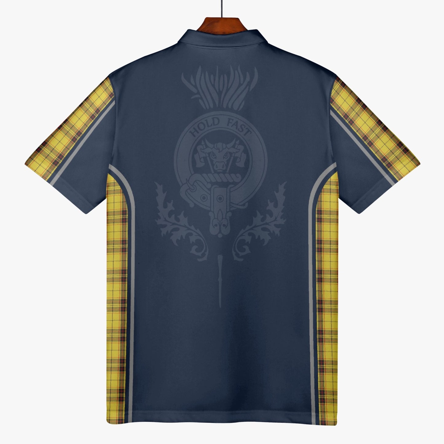 Clan MacLeod Crest & Tartan Polo Shirt