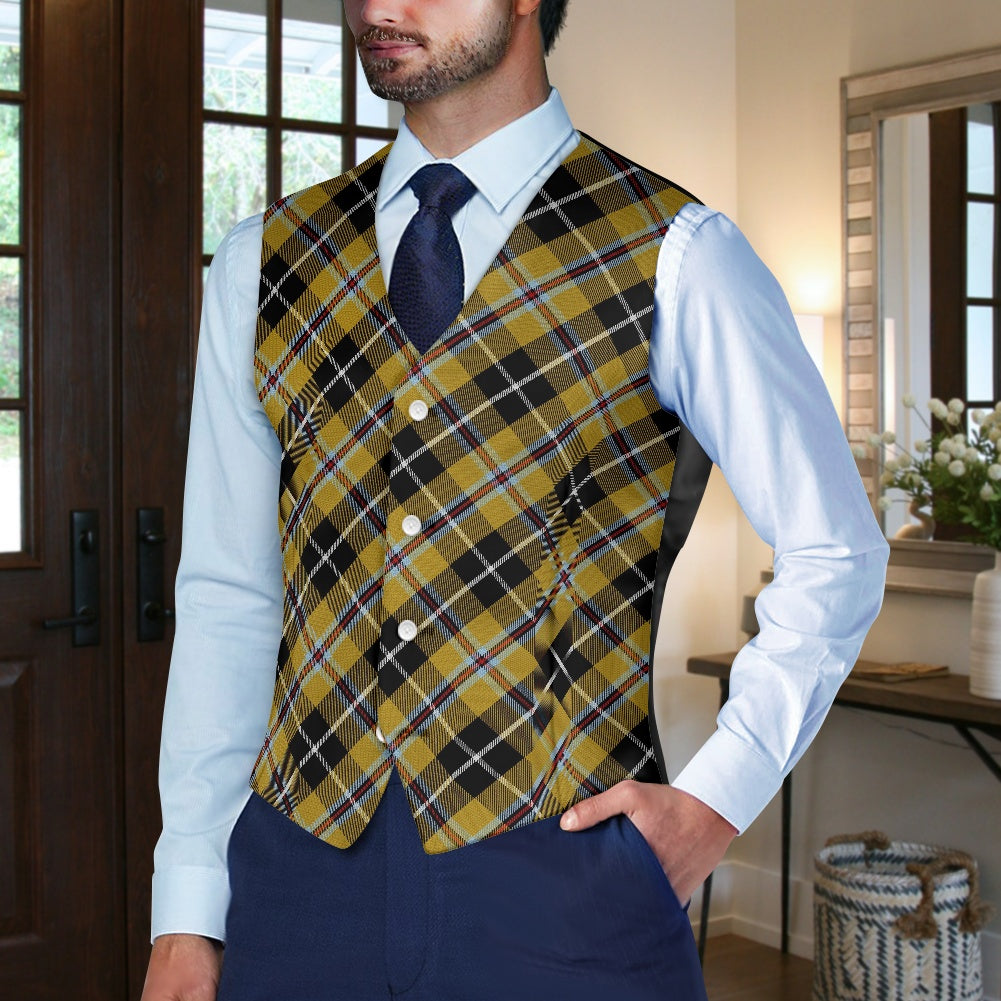 Cornish - National Tartan Bias Suit vest jacket