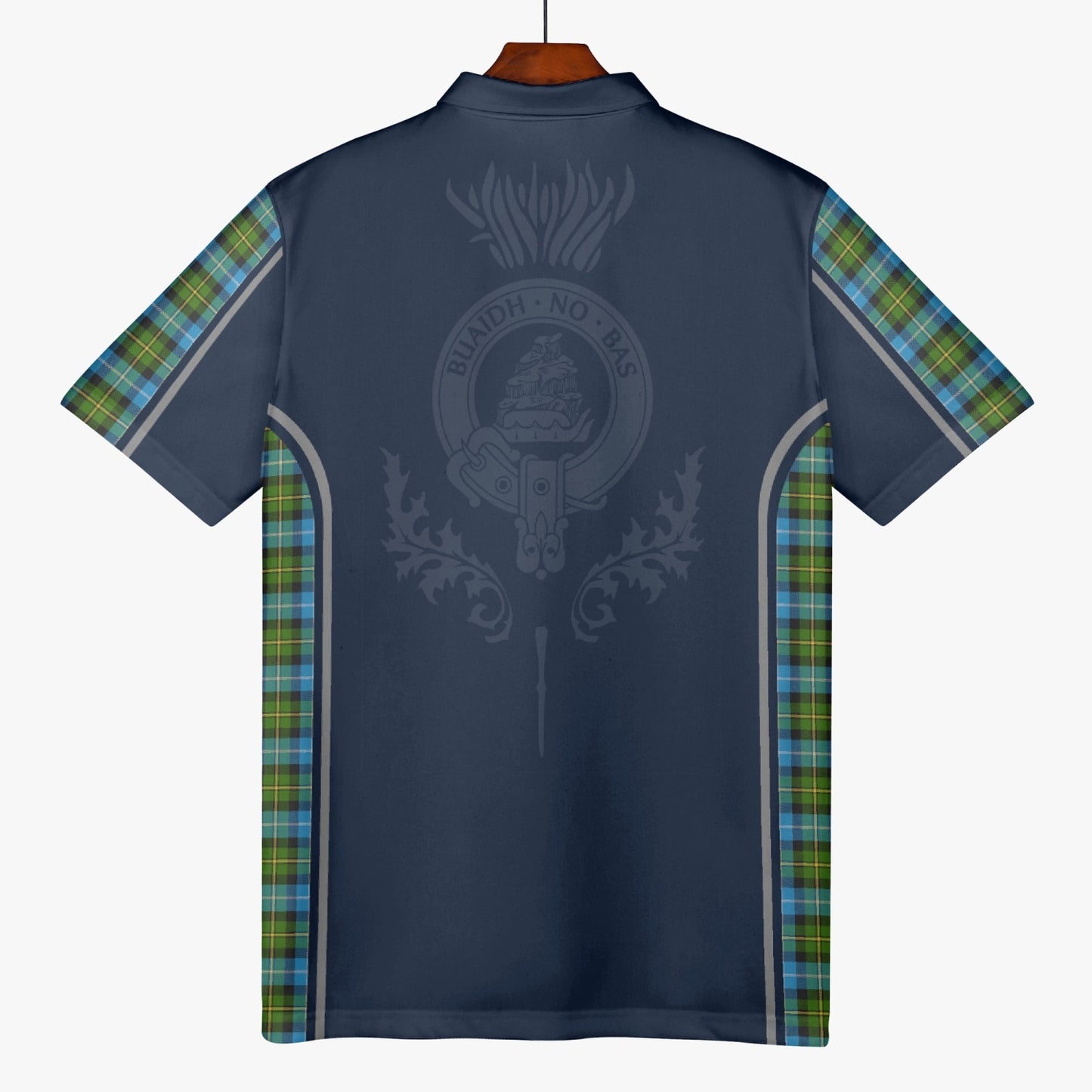 Clan MacNeill Crest & Tartan Polo Shirt