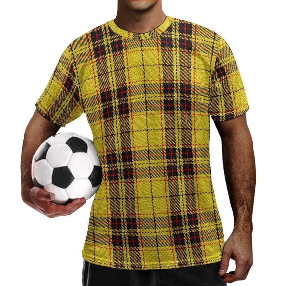 Clan MacLeod Tartan Football Shirt white