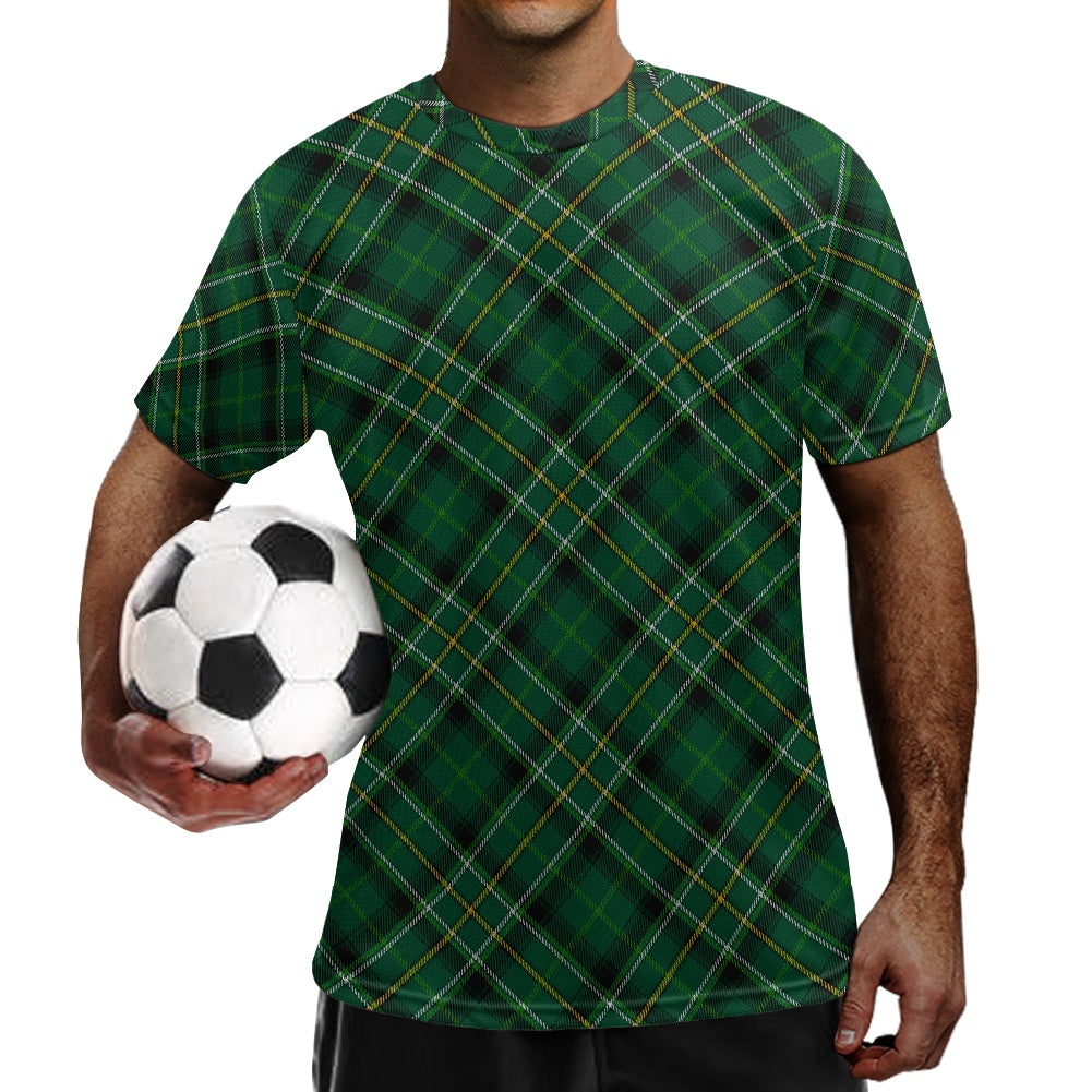 Celtic Tartan Football Shirt