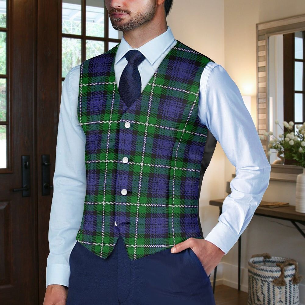 Clan Forbes Tartan Suit vest jacket