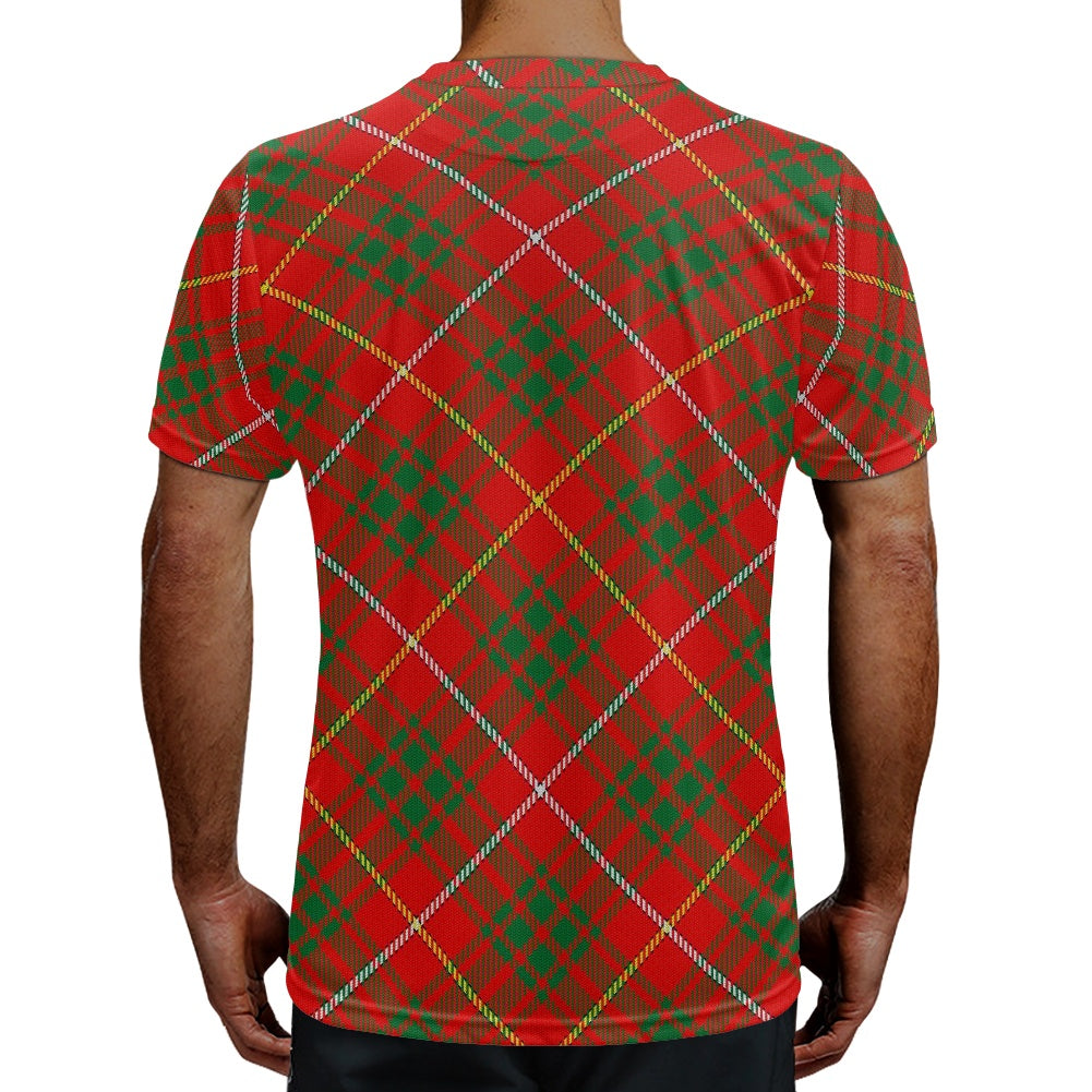 Clan Bruce Tartan Football Shirt