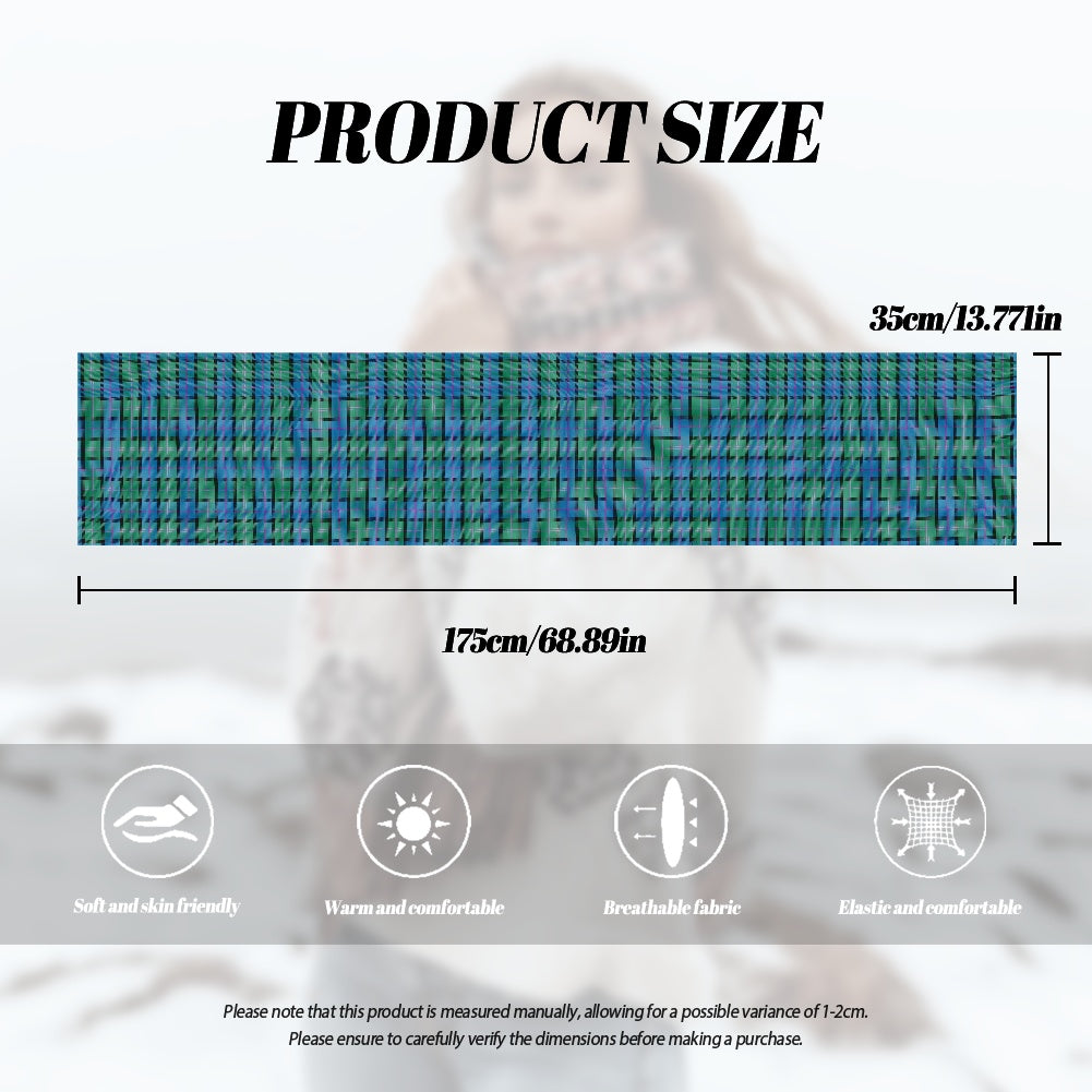 Clan MacThomas Tartan Fluffy scarf