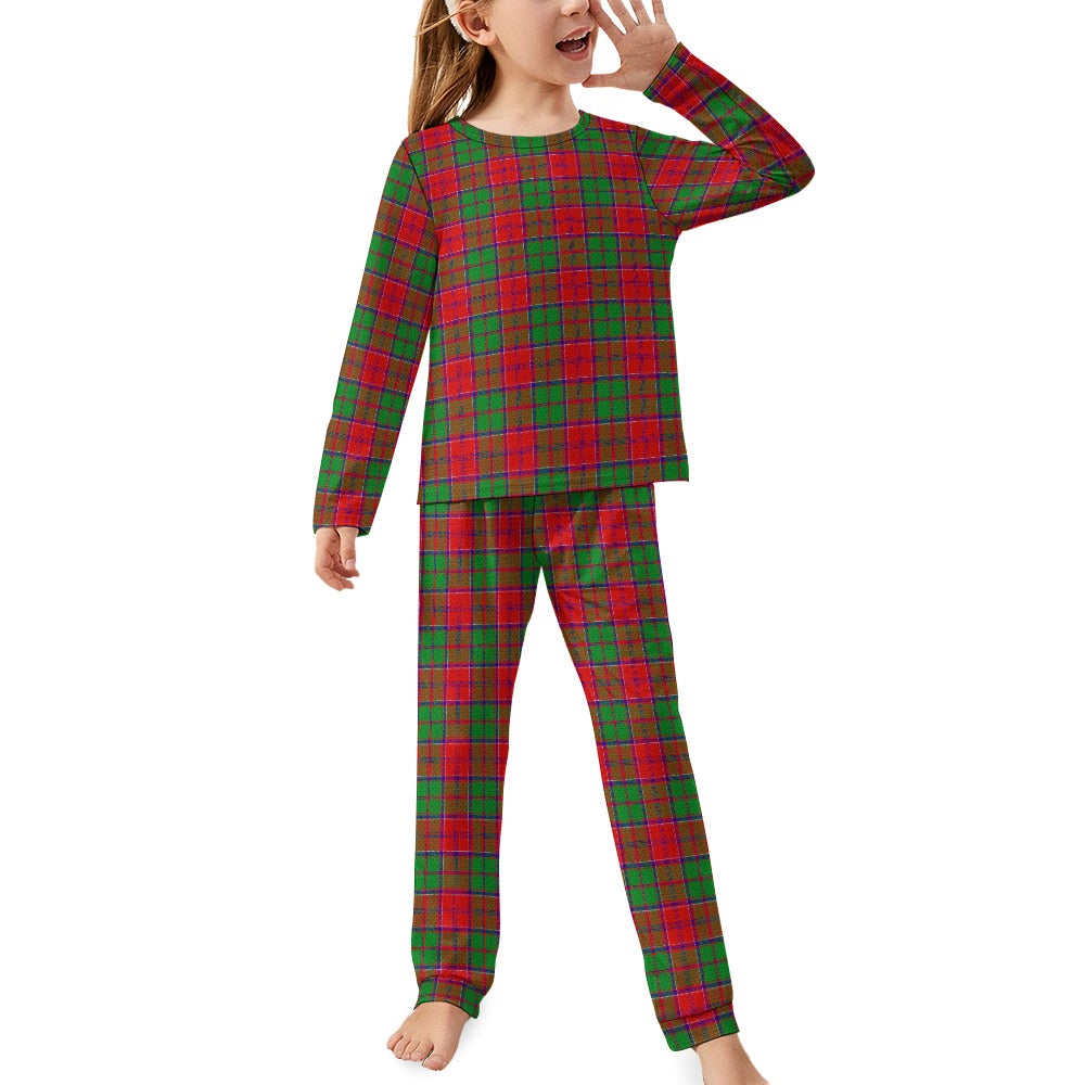 Clan Grant Tartan Girl's Pajama suit