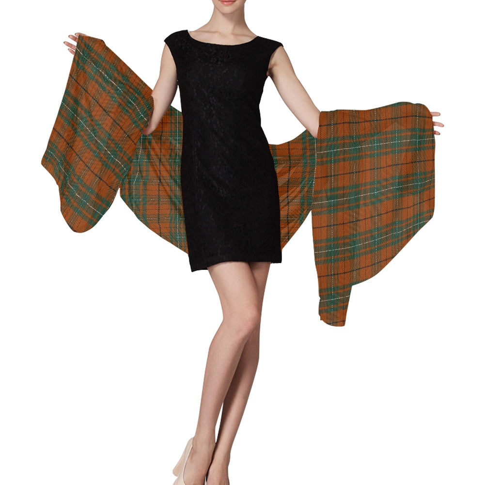Clan MacAulay Ancient Tartan Chiffon Scarf