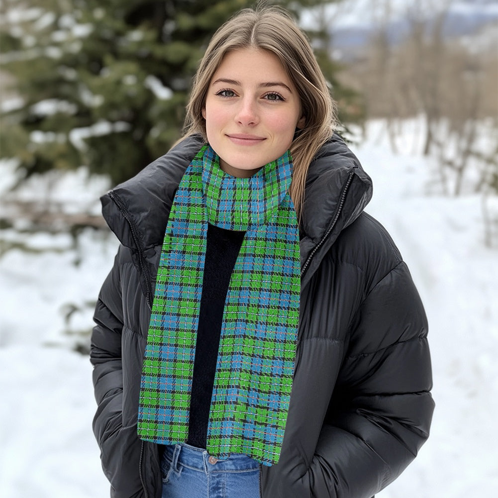 Clan Stirling Tartan Fluffy scarf