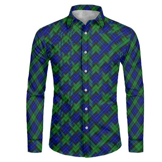 Clan MacKay Tartan Men's long-sleeved shirt
