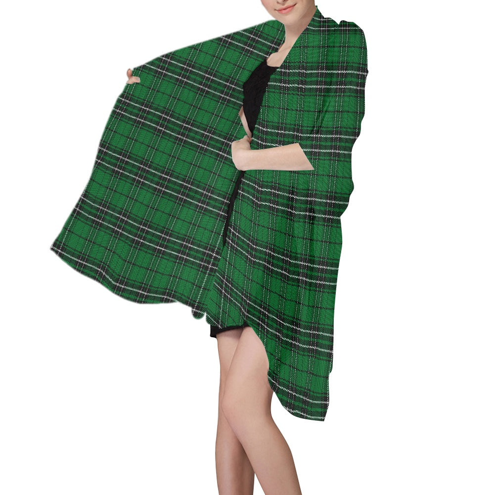 Clan Maclean of Duart Tartan Chiffon Scarf