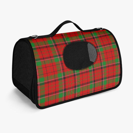 Clan Nicholson Tartan Pet Carrier Bag