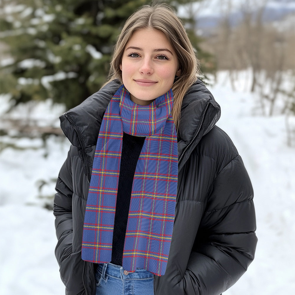 Clan MacLaine Tartan Fluffy scarf