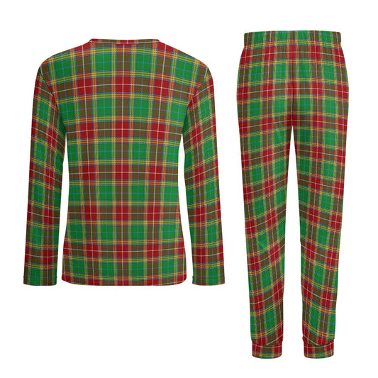 Clan Baxter Tartan Men's Pajama suit