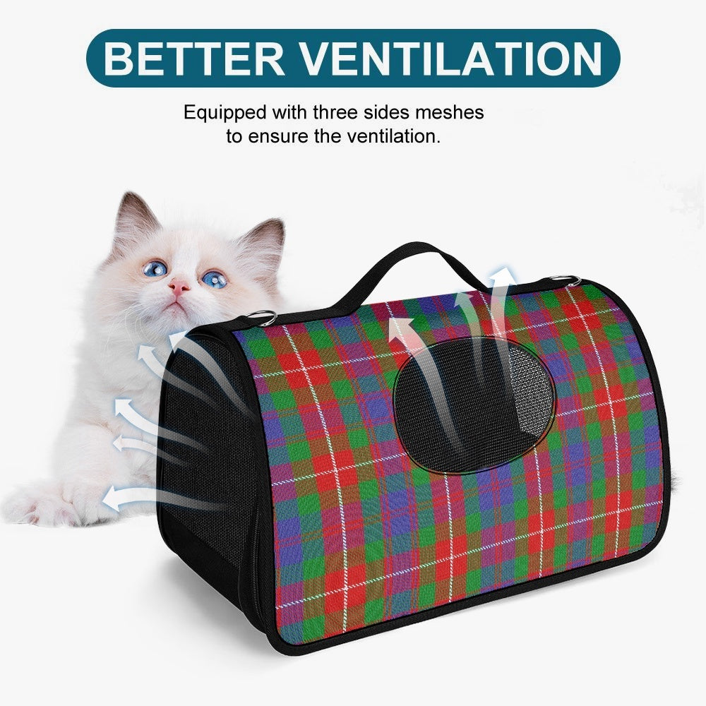 Clan Fraser Tartan Pet Carrier Bag