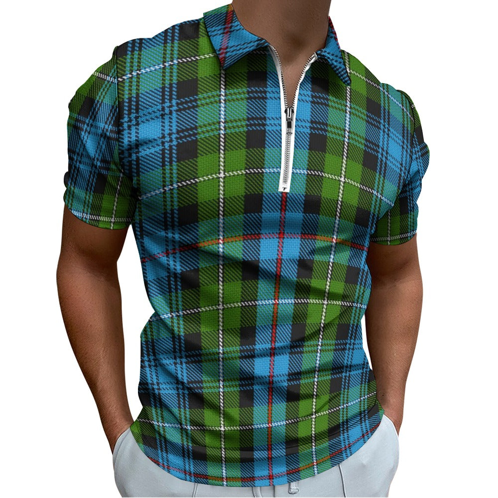 Clan MacKenzie Tartan Short sleeve polo shirt