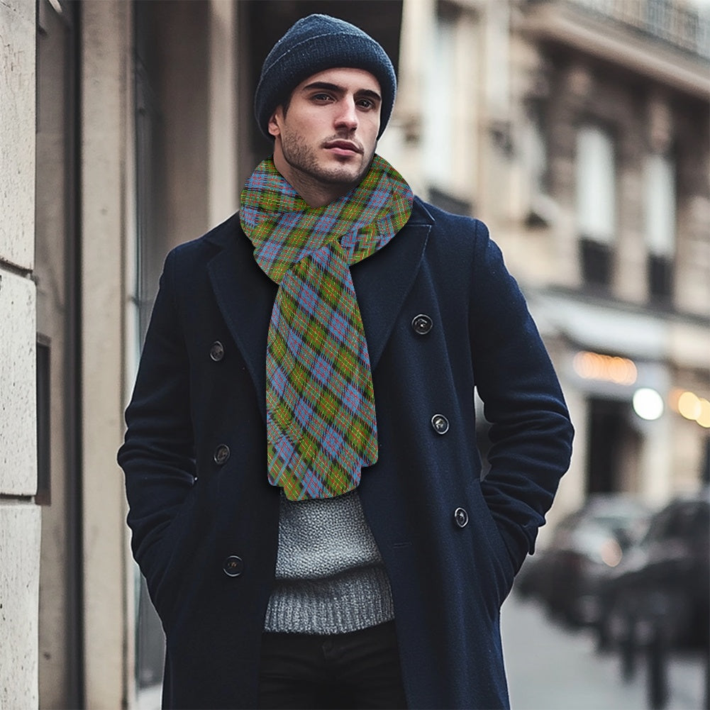 Clan Bowie Tartan Fluffy scarf