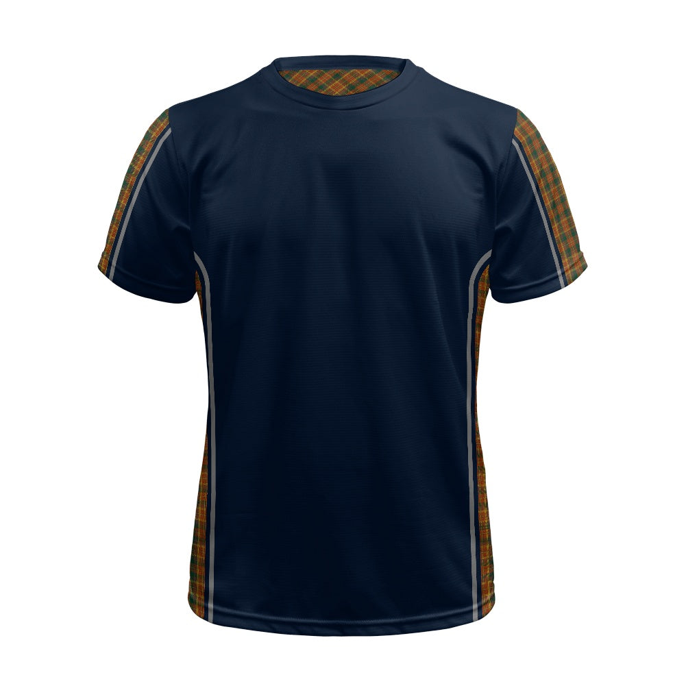 Irish County Monaghan Tartan Strip Football Shirt