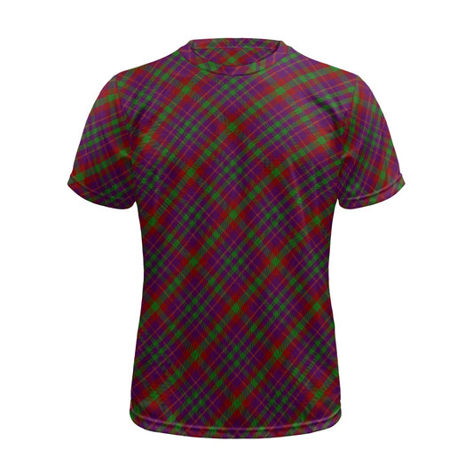Clan Fiddes Tartan Bias Football Shirt