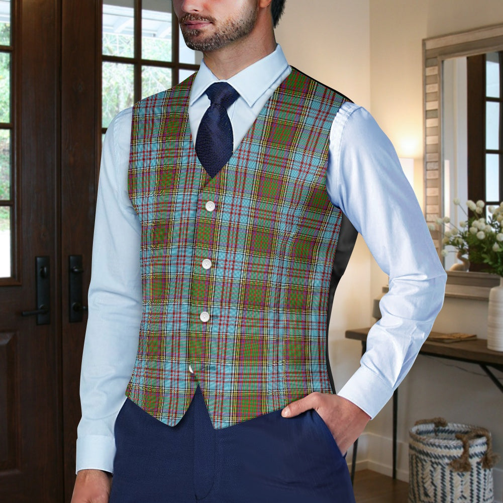 Clan Anderson Tartan Suit vest jacket