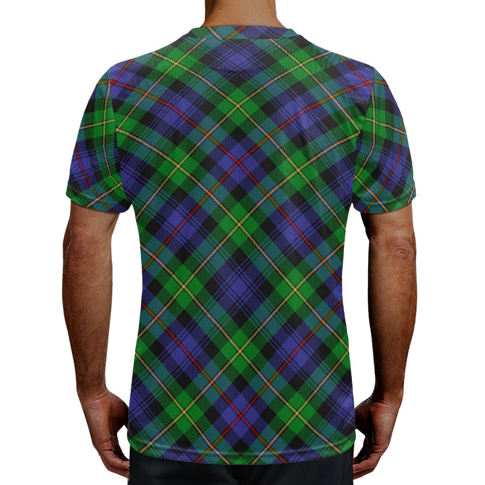 Clan Baillie Tartan Football Shirt