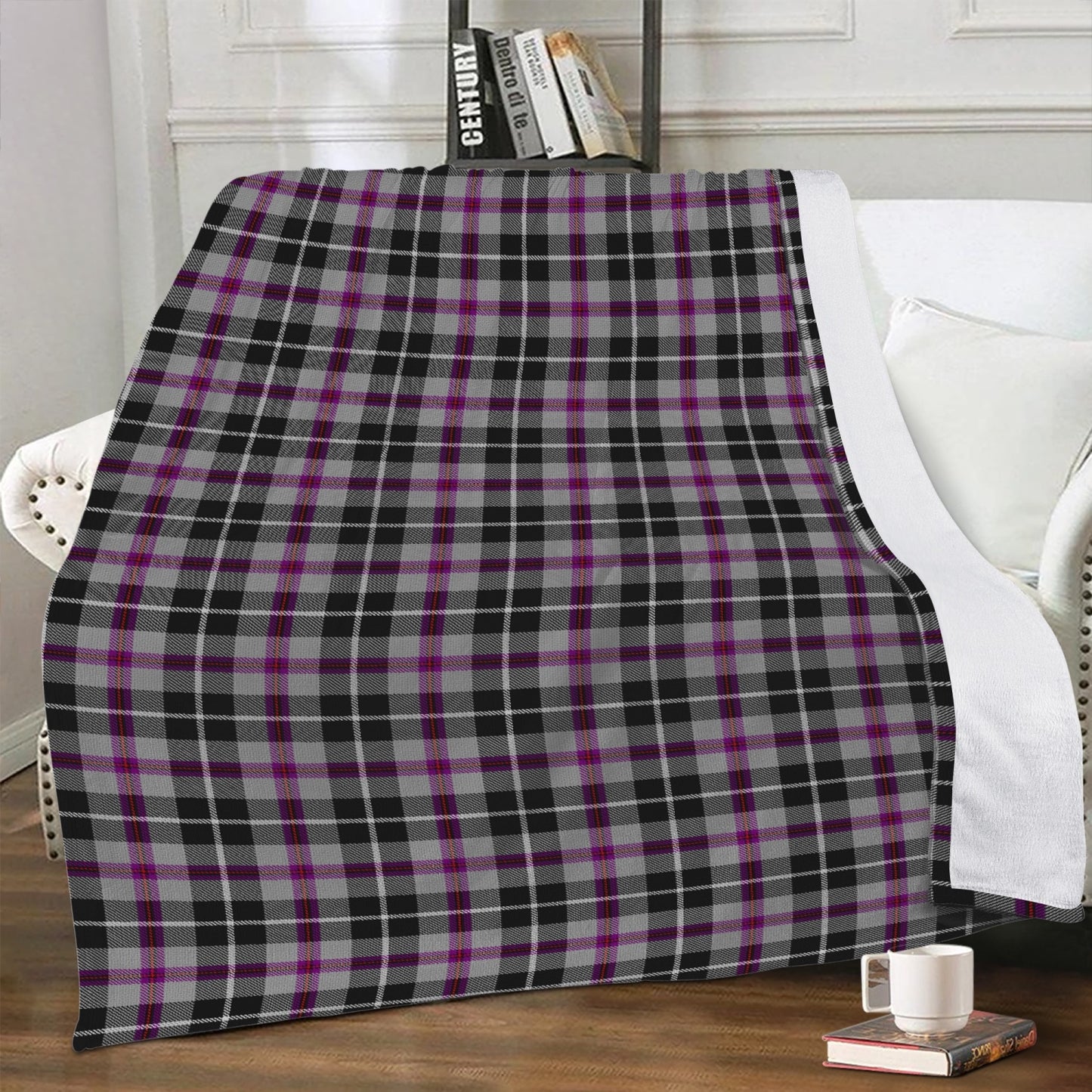 Cornish Family Tartan - Jewell Fleece Blanket