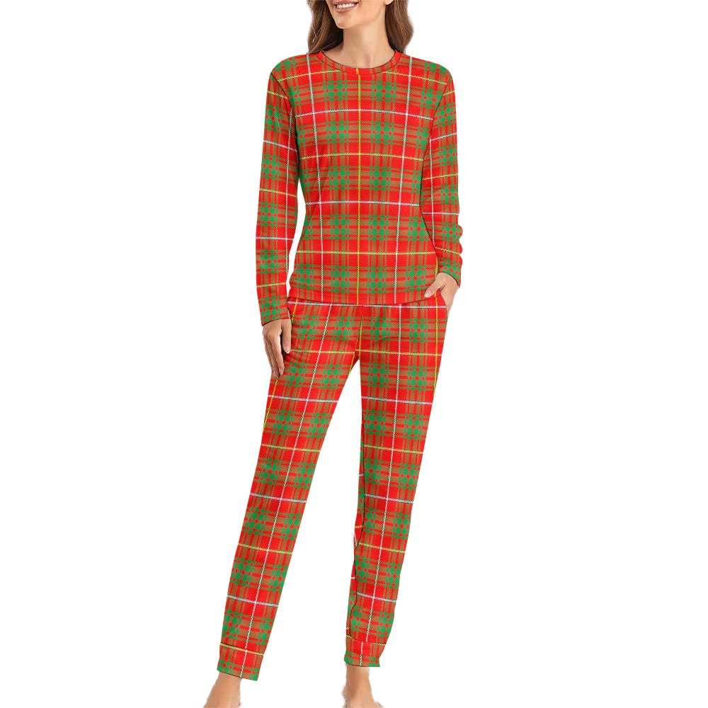 Clan Bruce Tartan Women's Pajama Set