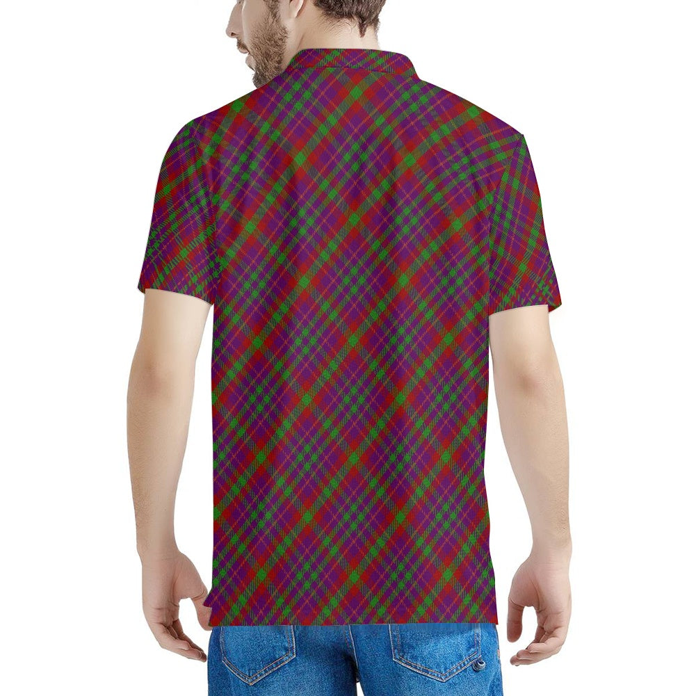 Clan Fiddes Tartan Bias Polo