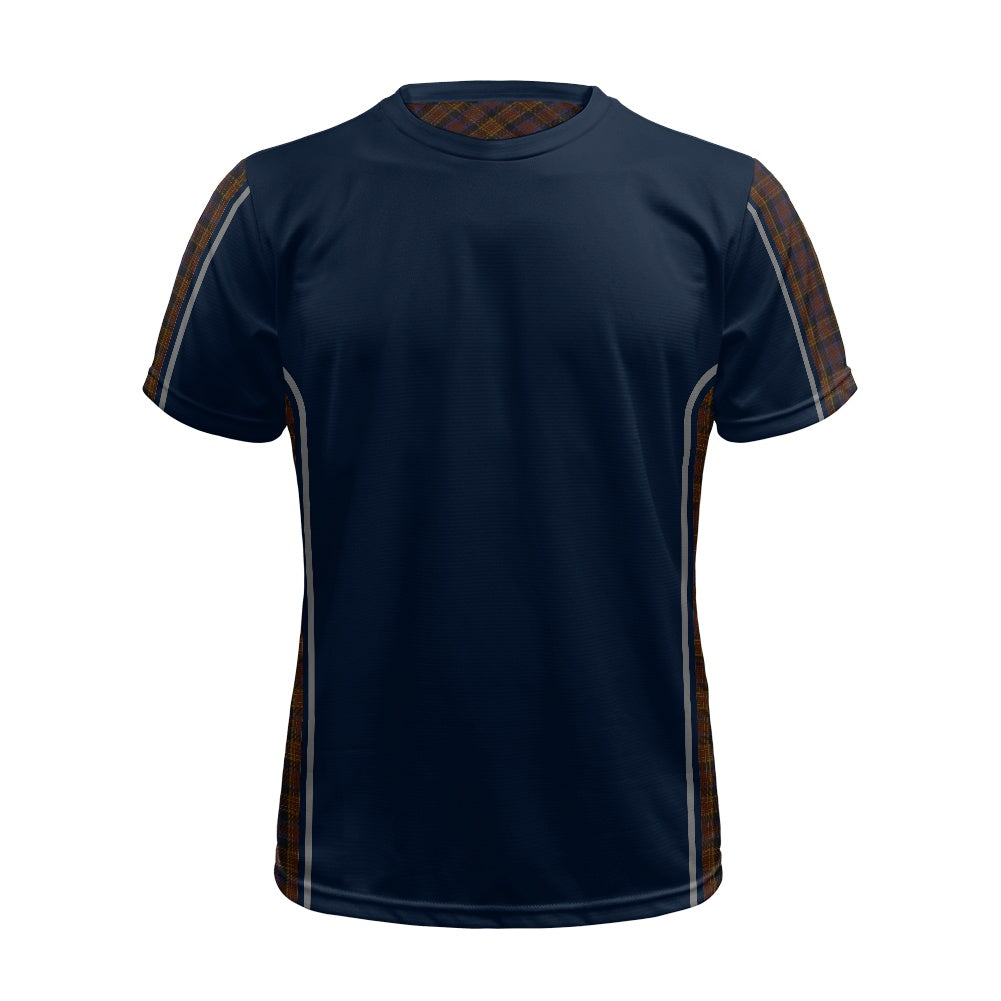 Irish County Laois Tartan Strip Football Shirt
