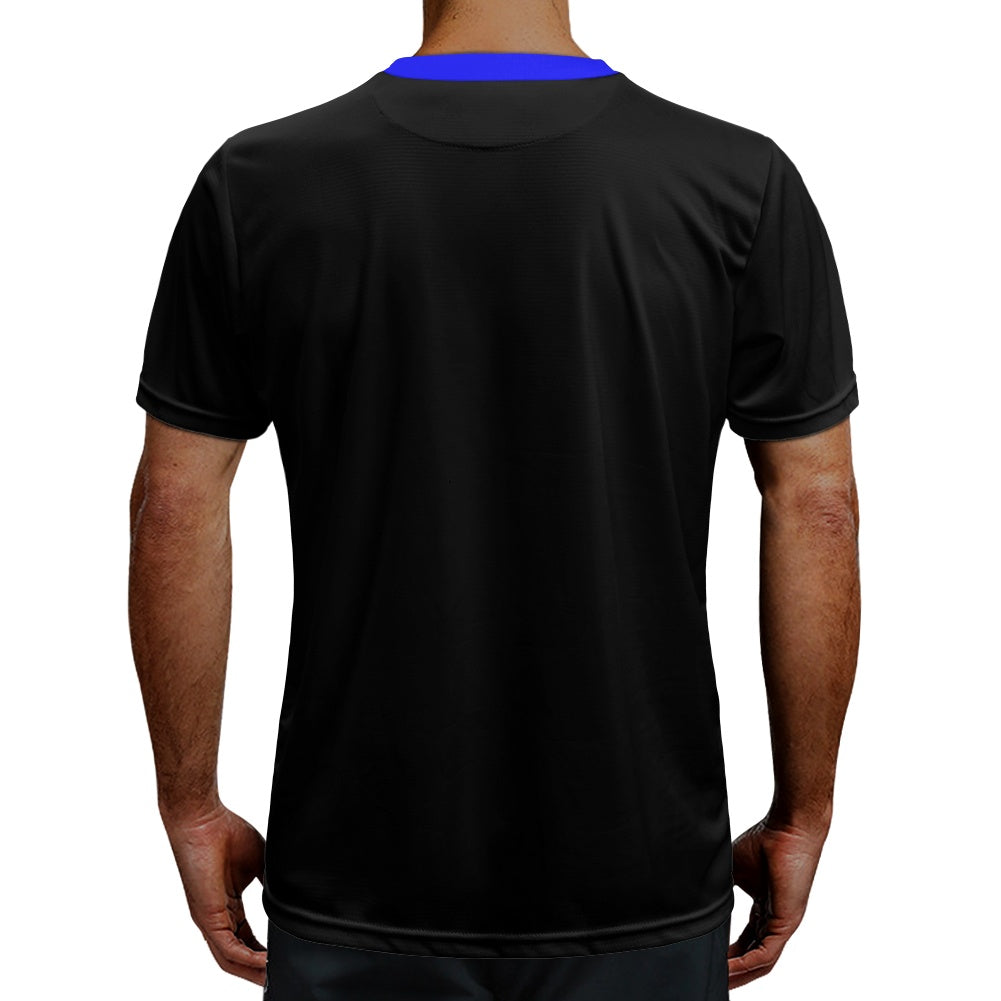Lightning Bolt - Blue - Football Shirt