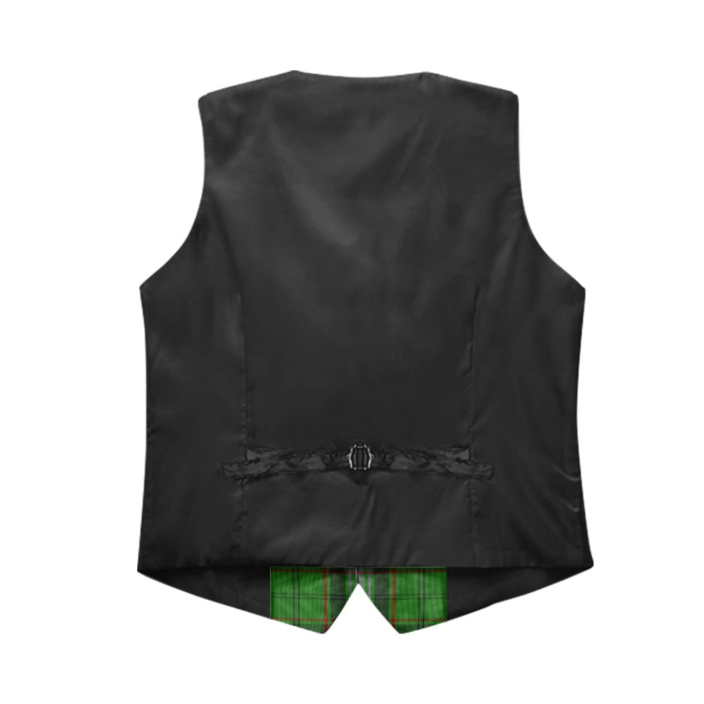 Clan Moss Tartan Suit vest jacket