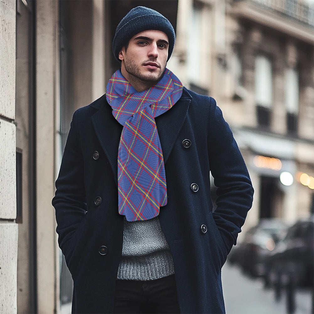 Clan MacLaine Tartan Fluffy scarf