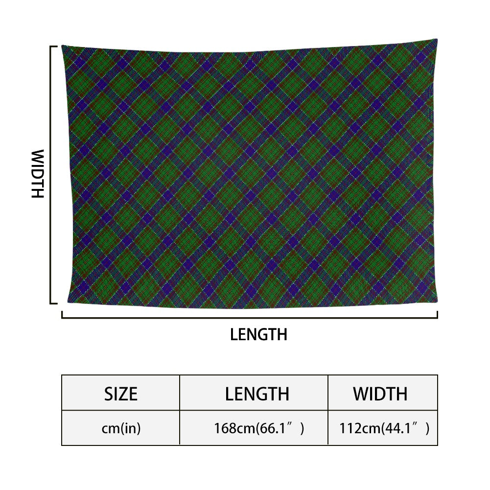 Clan MacAdams Tartan Chiffon Scarf Bias