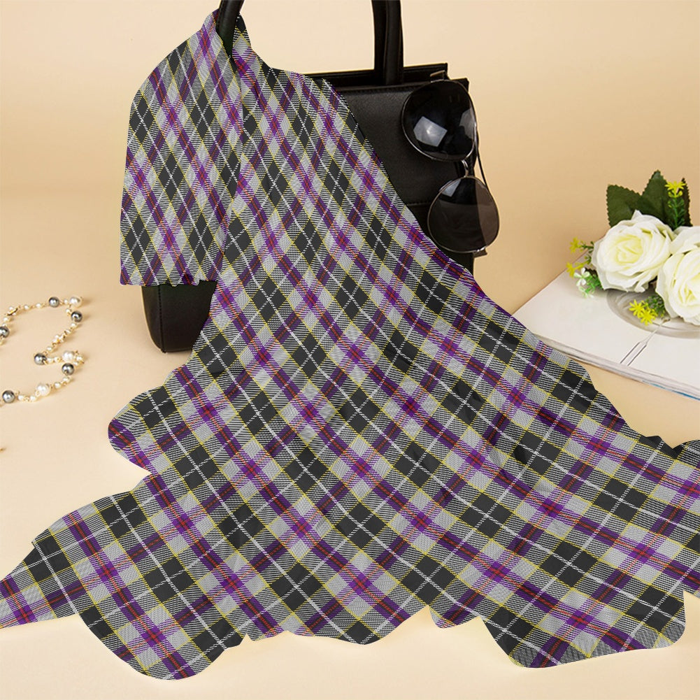 Cornish - Pengelley Tartan Bias Chiffon Scarf