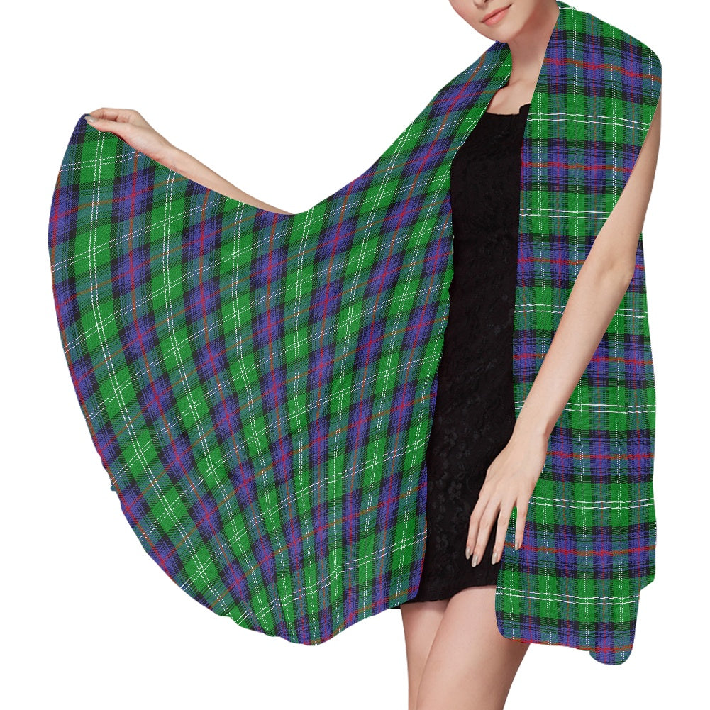 Clan Sutherland Tartan Chiffon Scarf