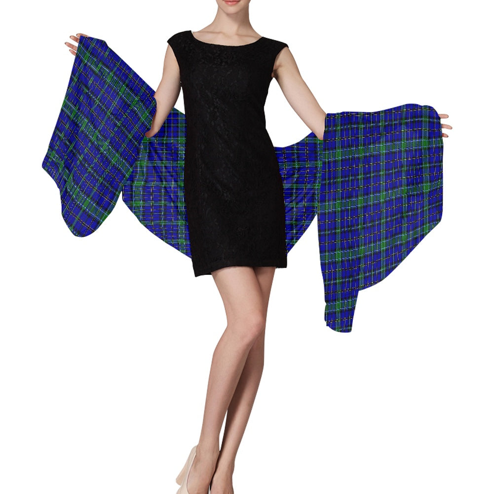 Clan Weir Tartan Chiffon Scarf