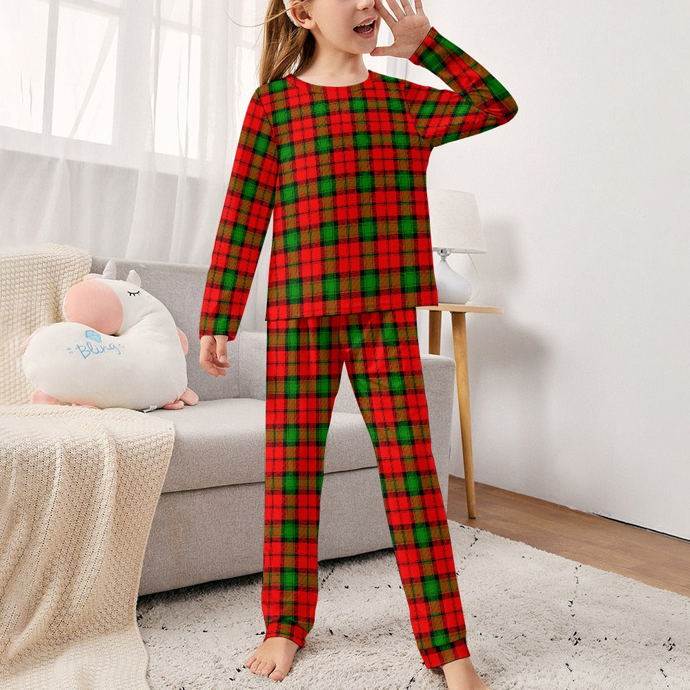 Clan Kerr Tartan Girl's Pajama suit