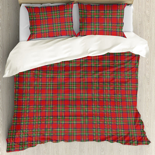 Clan Stewart Tartan Duvet Cover