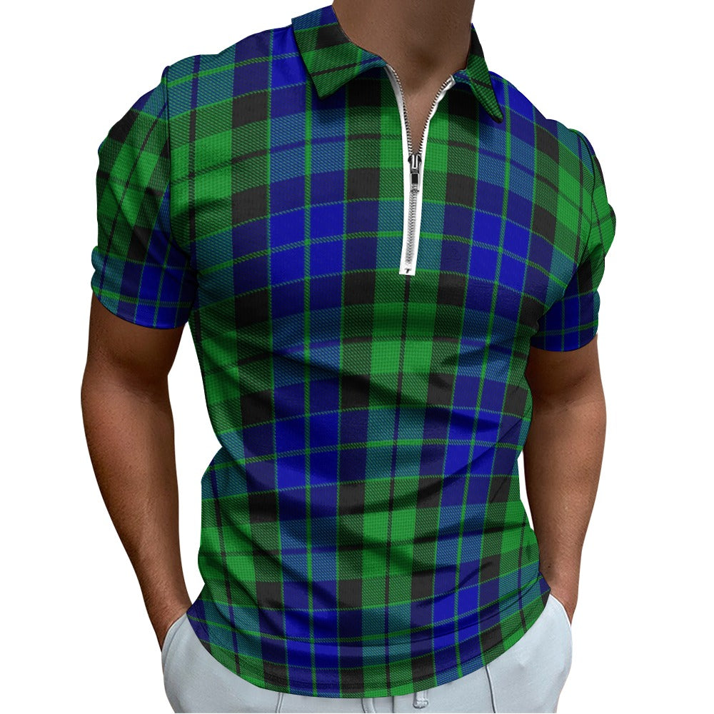 Clan MacKay Tartan Short sleeve polo shirt