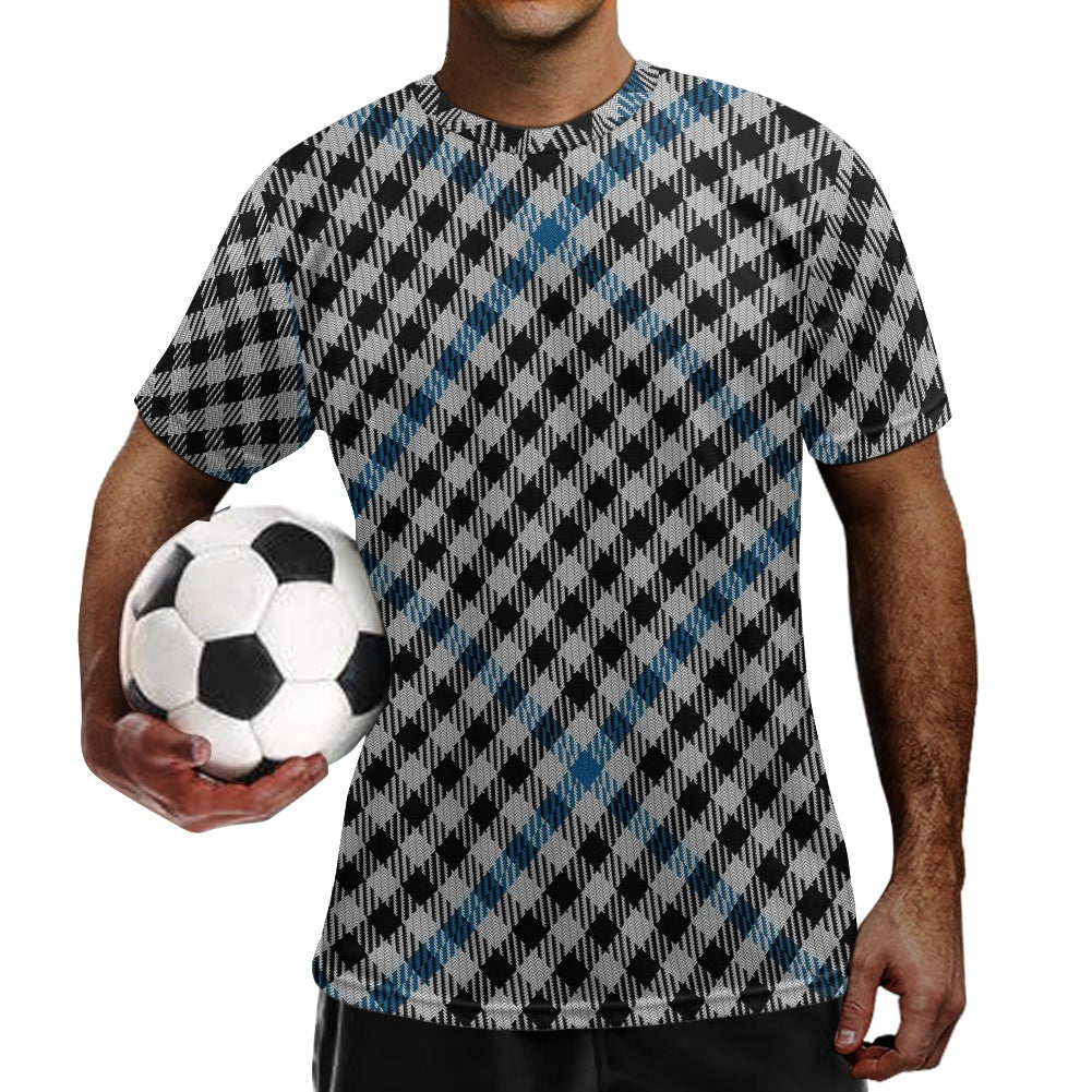 Clan Gladstone Tartan Football Shirt