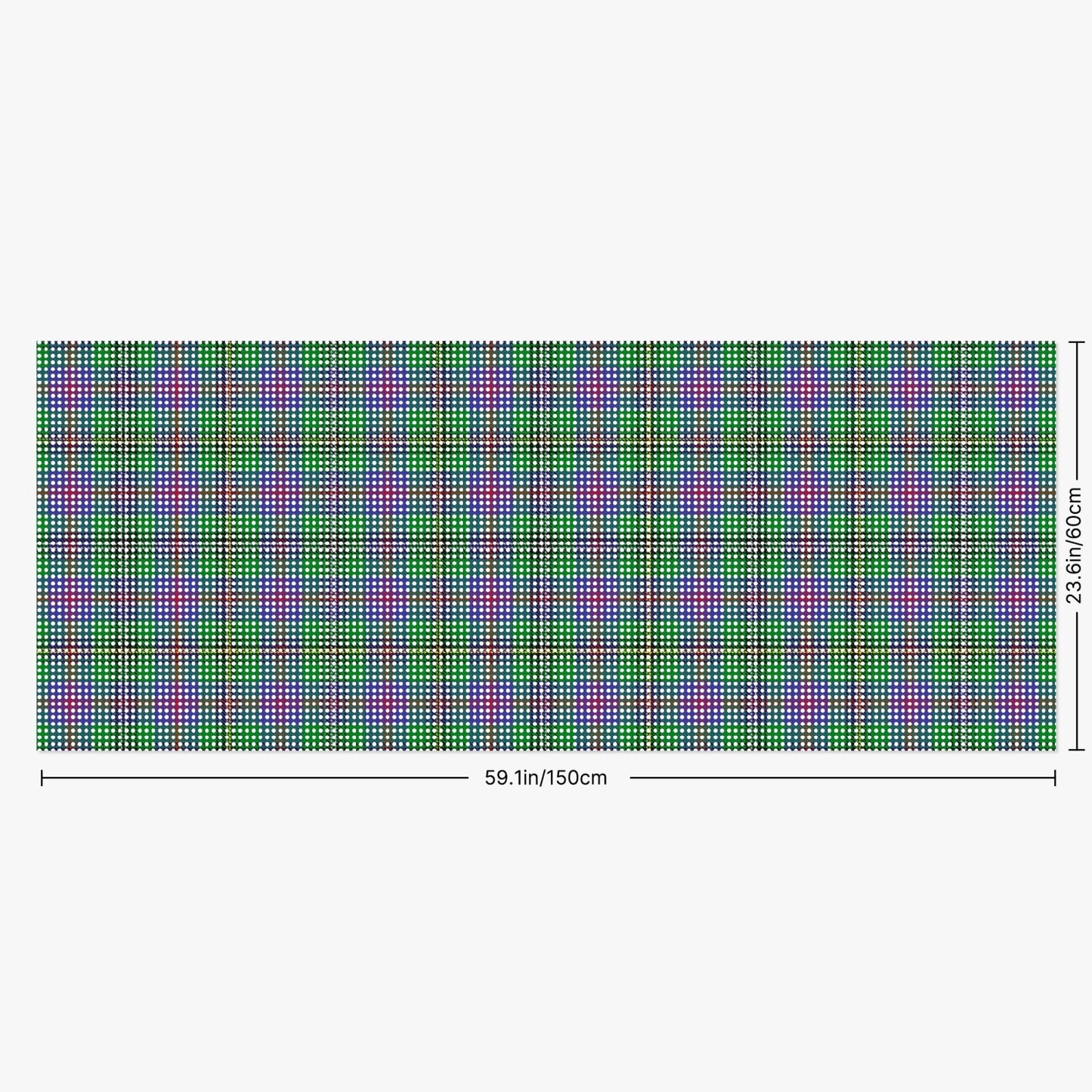 Clan Wood Tartan Rear Window Decal