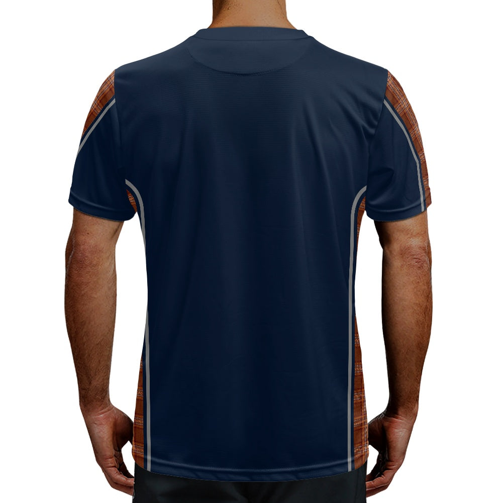 Irish County Down Tartan Strip Football Shirt