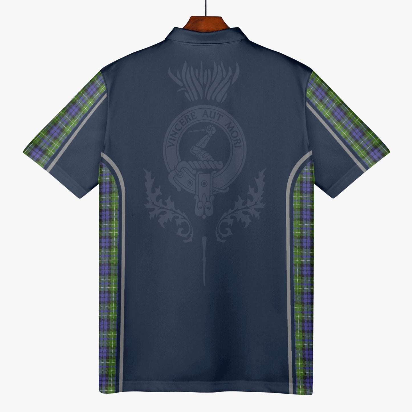 Clan MacNeill of Gigha Crest & Tartan Polo Shirt