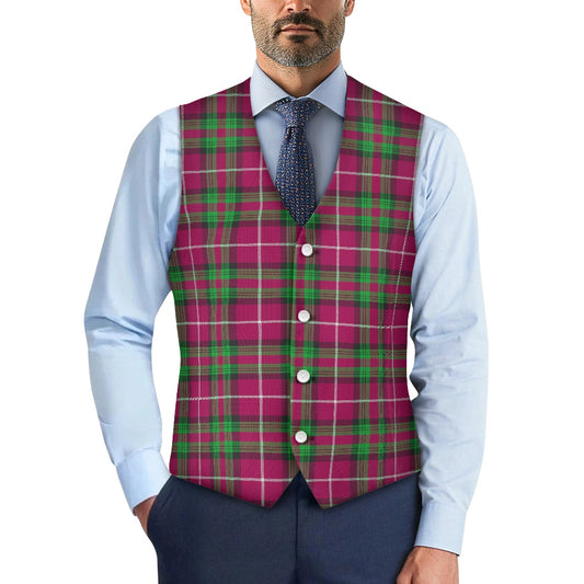 Clan Stewart of Bute Tartan Waistcoat