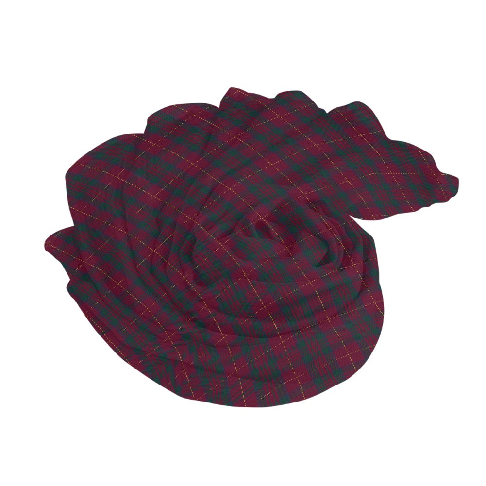 Wanstall Kent Tartan Bias Chiffon Scarf