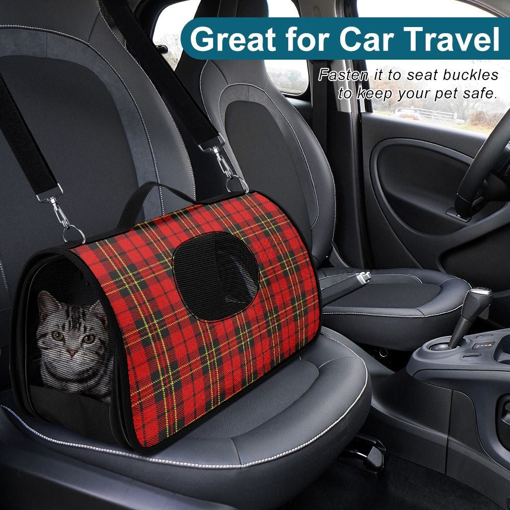 Clan Brodie Tartan Pet Carrier Bag