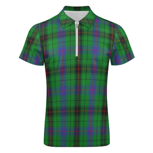 Clan Davidson Tartan Short sleeve polo shirt