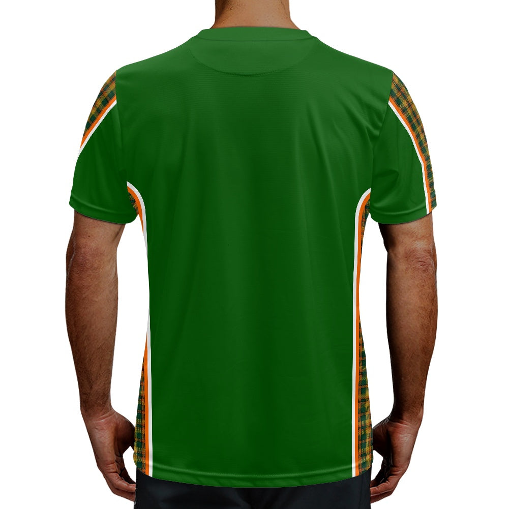 Irish County Derry Tartan Strip Football Shirt