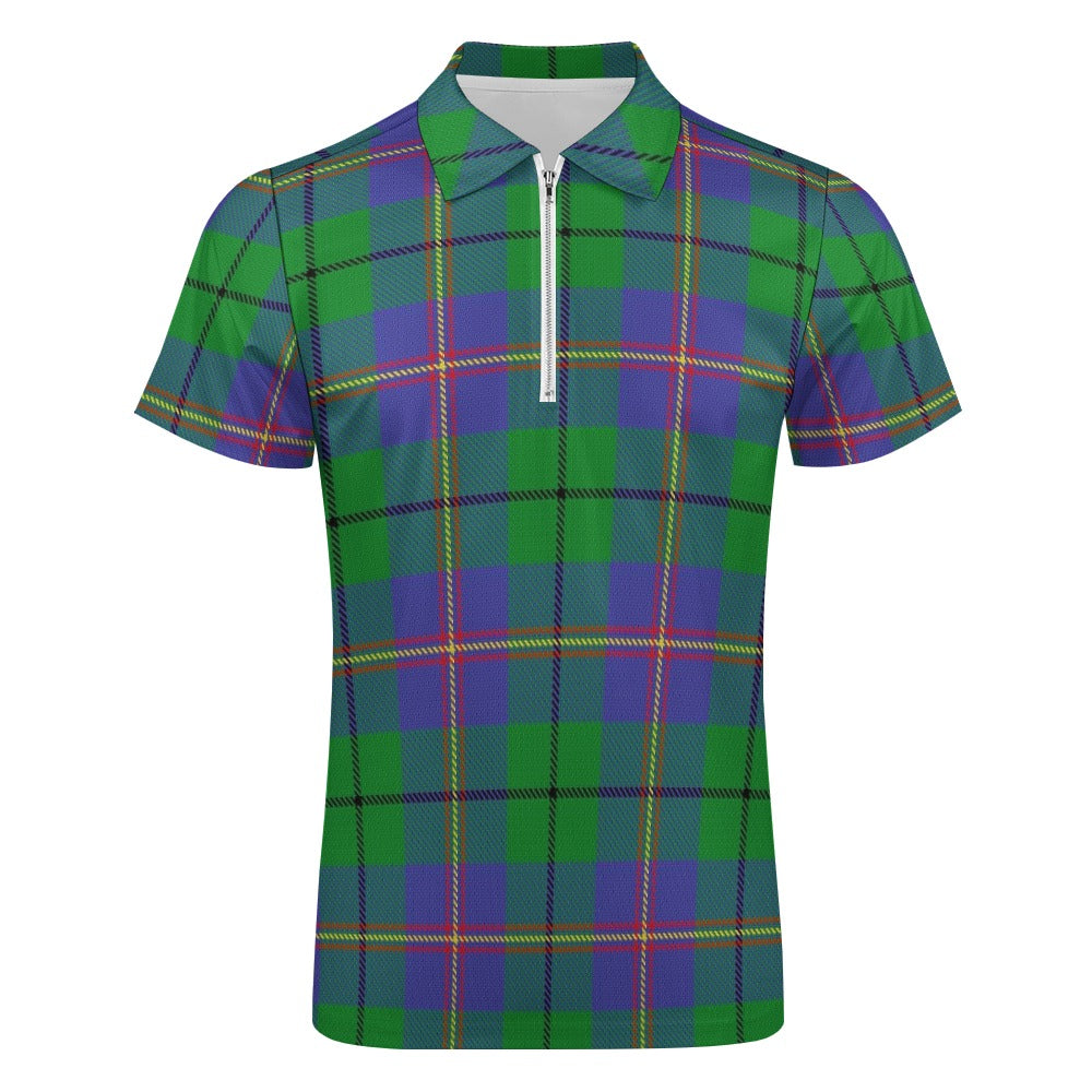 Clan Carmichael Tartan Short sleeve polo shirt